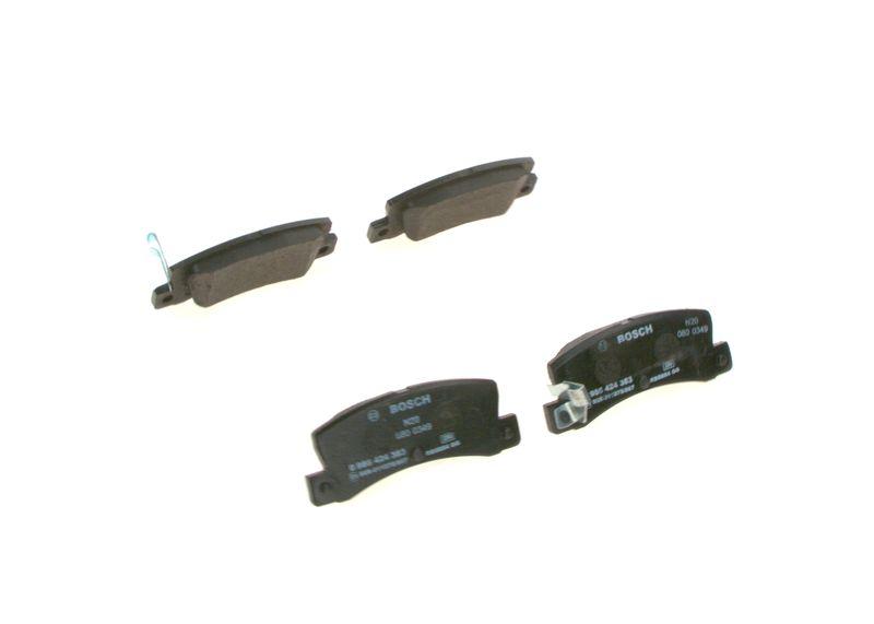 Kit de plaquettes de frein, frein à disque BOSCH 0 986 424 383