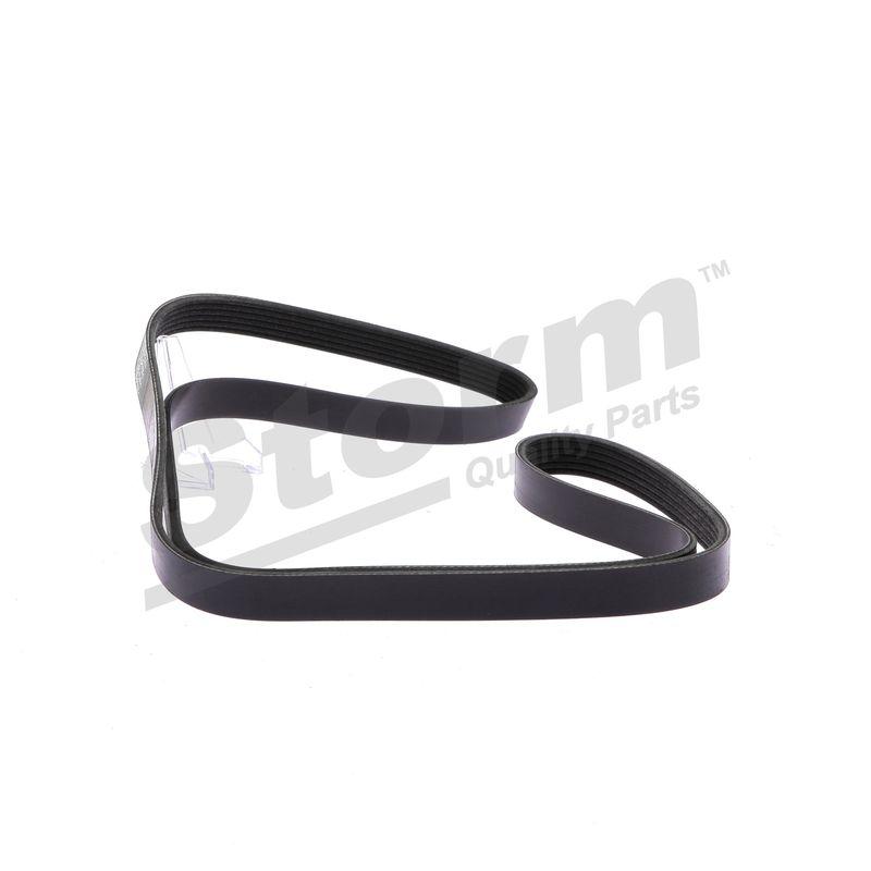 Courroie trapézoïdale à nervures STORM QUALITY PARTS STO6PK1775