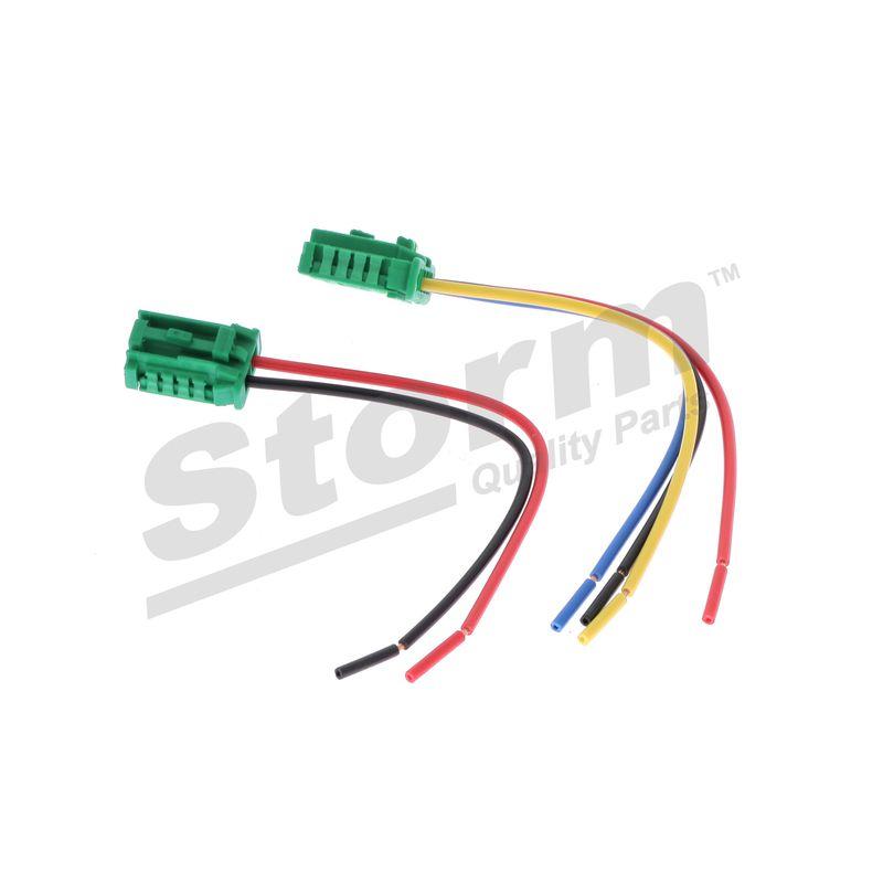 Kit rép. de câble, résistance (ventilateur d'habitacle) STORM QUALITY PARTS 888699