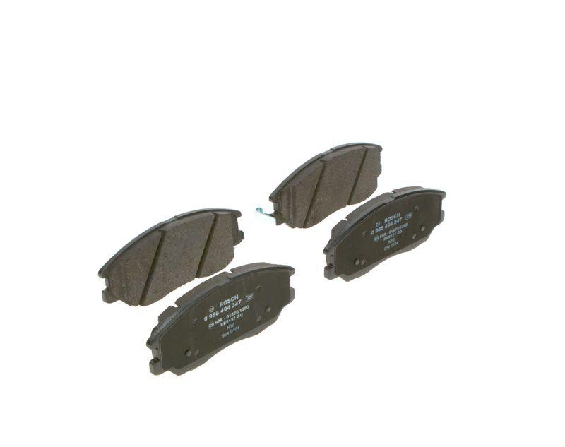 Kit de plaquettes de frein, frein à disque BOSCH 0 986 494 347