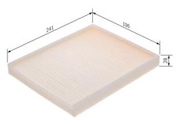 Filtre, air de l'habitacle BOSCH 1 987 435 159