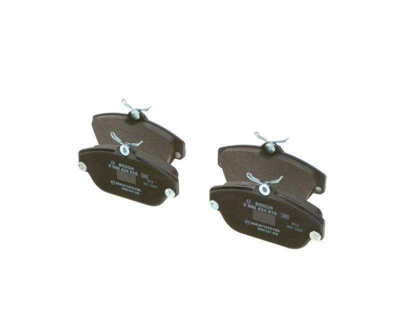 Kit de plaquettes de frein, frein à disque BOSCH 0 986 424 016