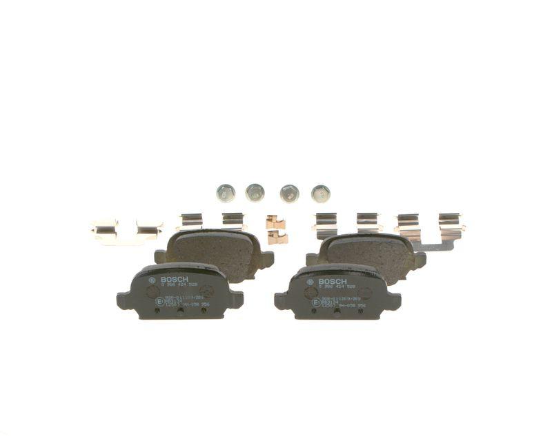 Kit de plaquettes de frein, frein à disque BOSCH 0 986 424 528