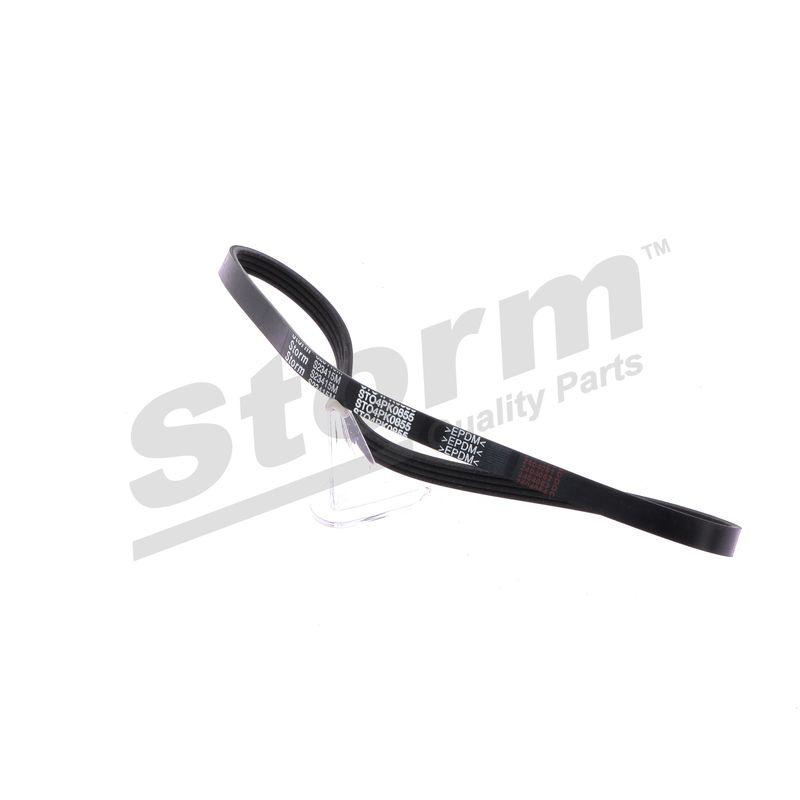 Courroie trapézoïdale à nervures STORM QUALITY PARTS STO4PK0855