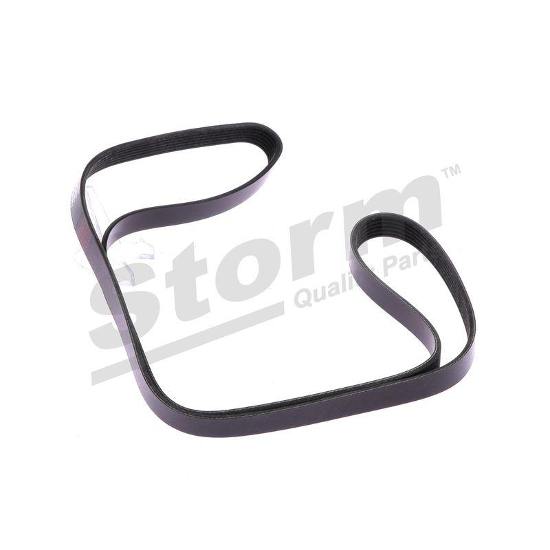 Courroie trapézoïdale à nervures STORM QUALITY PARTS STO6PK1725