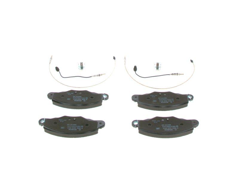 Kit de plaquettes de frein, frein à disque BOSCH 0 986 424 511