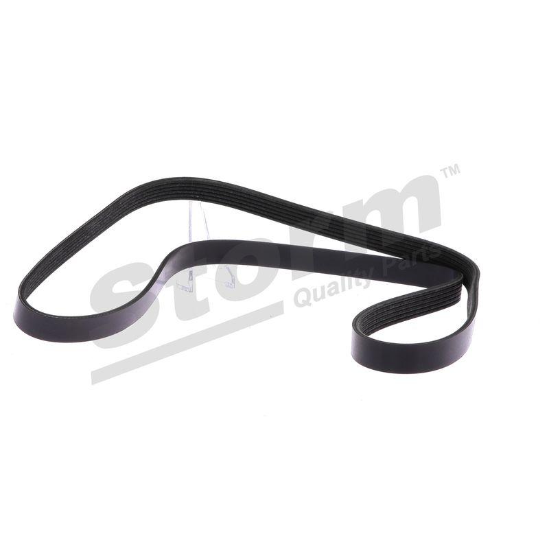 Courroie trapézoïdale à nervures STORM QUALITY PARTS STO6PK1438
