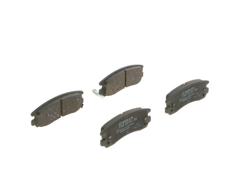 Kit de plaquettes de frein, frein à disque BOSCH 0 986 424 467