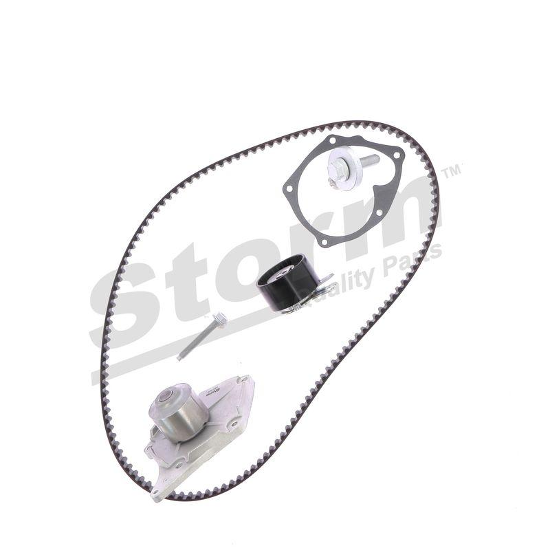Pompe à eau + kit de courroie crantée STORM QUALITY PARTS 5550578KP