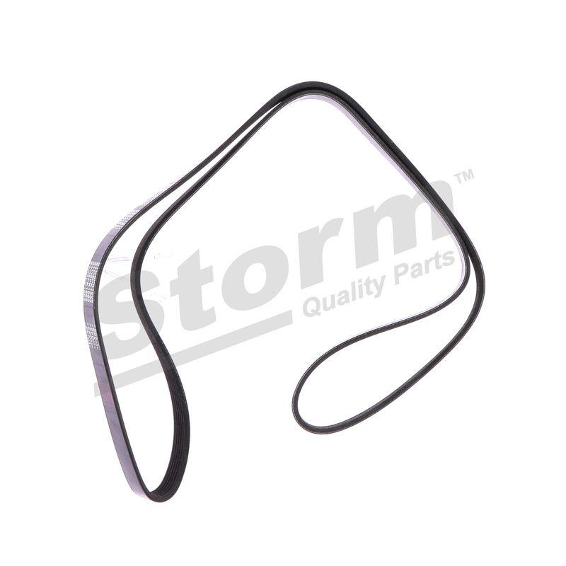 Courroie trapézoïdale à nervures STORM QUALITY PARTS STO6PK1663
