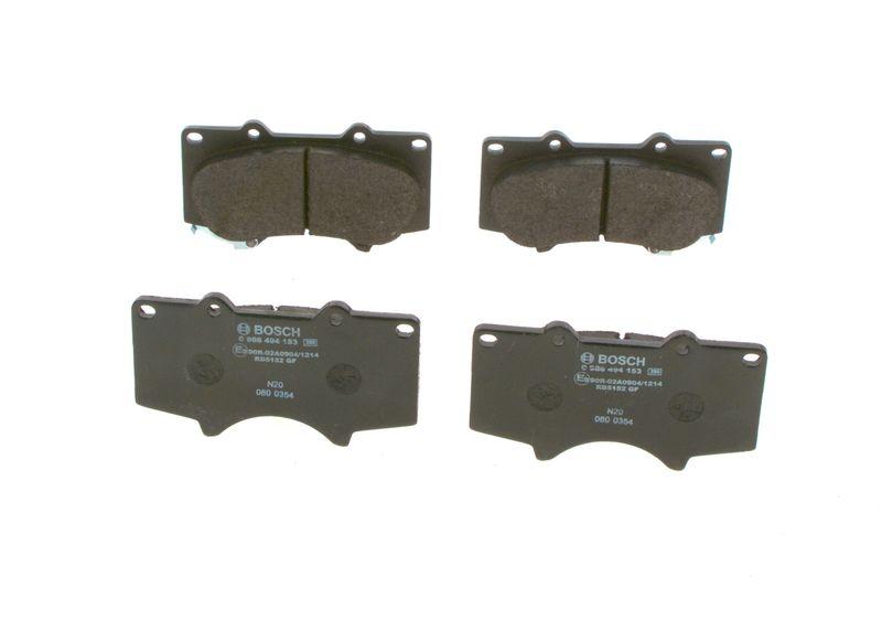 Kit de plaquettes de frein, frein à disque BOSCH 0 986 494 153