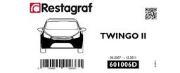 Kit de clip de fixation, carrosserie RESTAGRAF 601006D
