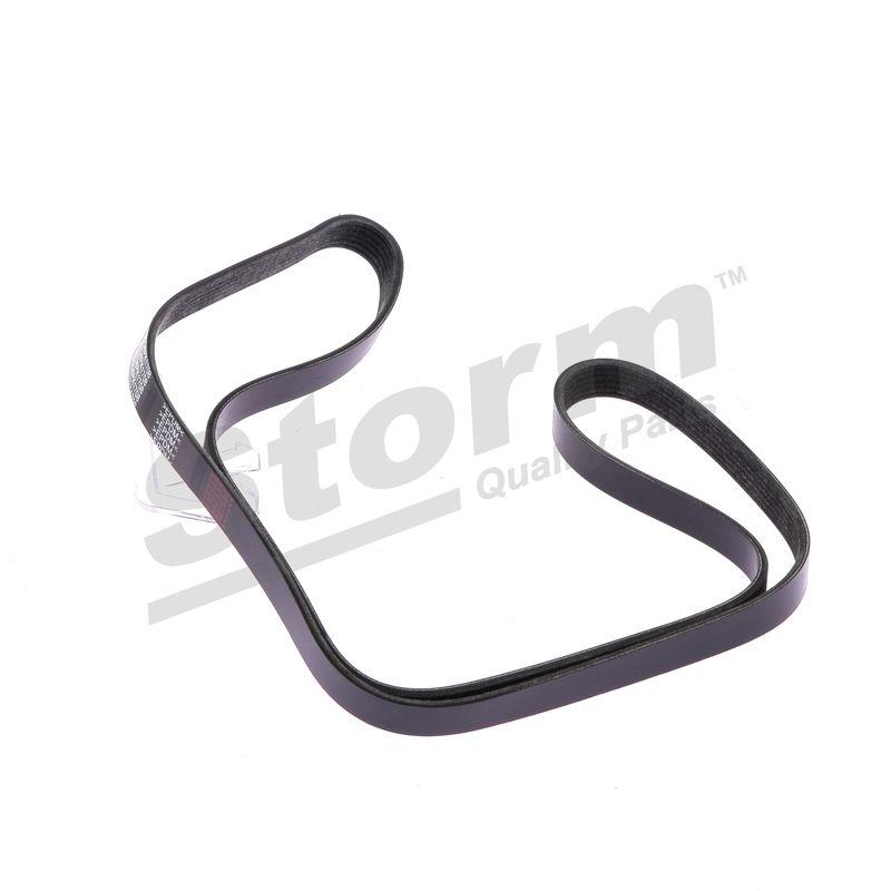 Courroie trapézoïdale à nervures STORM QUALITY PARTS STO6PK1708