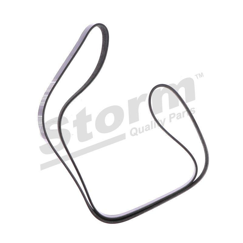 Courroie trapézoïdale à nervures STORM QUALITY PARTS STO6PK1708