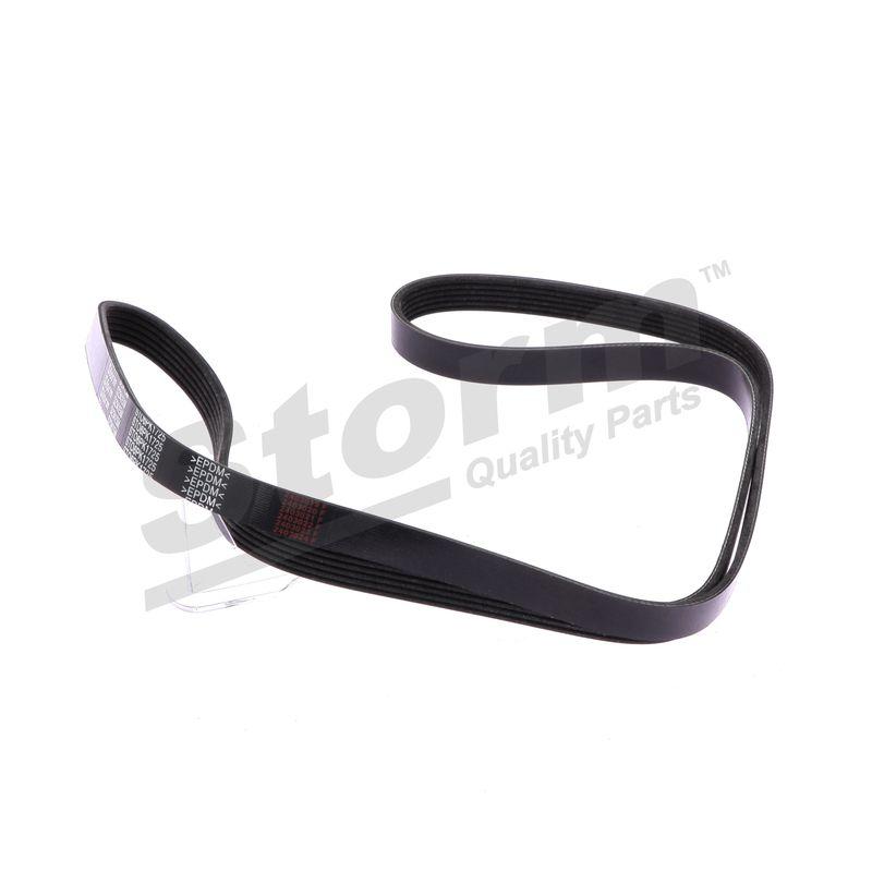 Courroie trapézoïdale à nervures STORM QUALITY PARTS STO6PK1725