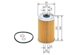 Filtre à huile BOSCH 1457429605