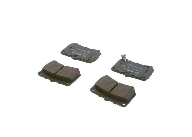 Kit de plaquettes de frein, frein à disque BOSCH 0 986 461 141