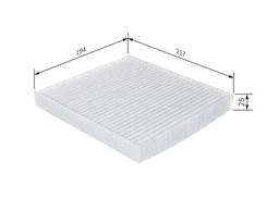 Filtre, air de l'habitacle BOSCH 1 987 432 273