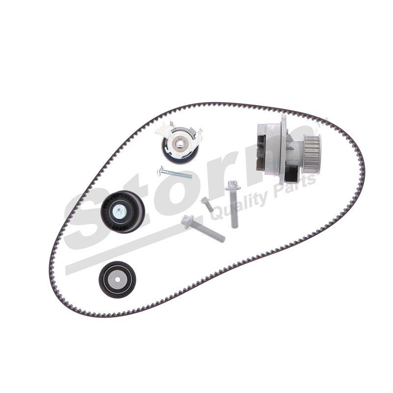 Pompe à eau + kit de courroie crantée STORM QUALITY PARTS 904388KP