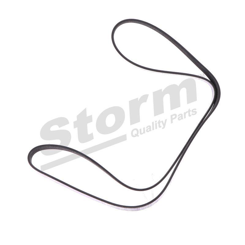 Courroie trapézoïdale à nervures STORM QUALITY PARTS STO6PK1563
