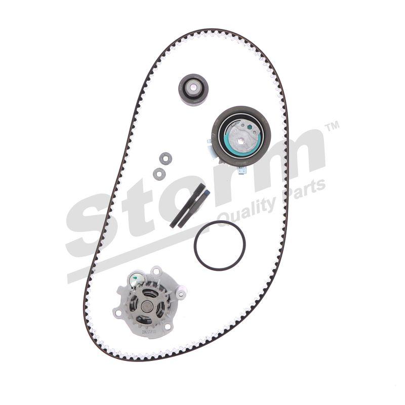 Pompe à eau + kit de courroie crantée STORM QUALITY PARTS 5550584KP