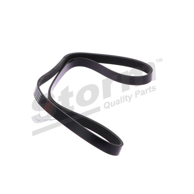 Courroie trapézoïdale à nervures STORM QUALITY PARTS STO6PK1250