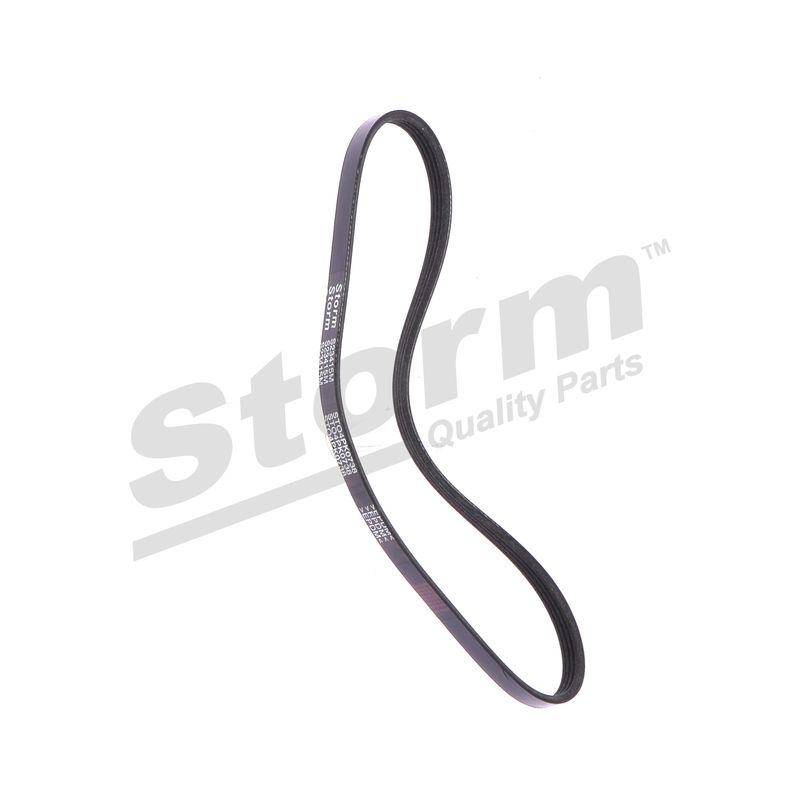 Courroie trapézoïdale à nervures STORM QUALITY PARTS STO4PK0738