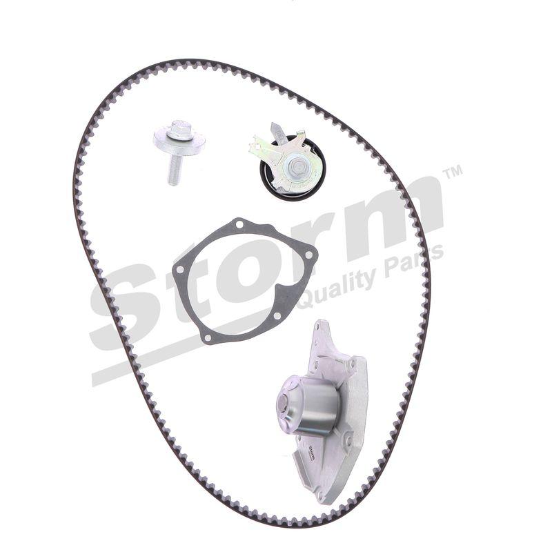 Pompe à eau + kit de courroie crantée STORM QUALITY PARTS 5550579KP