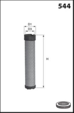 Filtre à air secondaire MECAFILTER FA3223