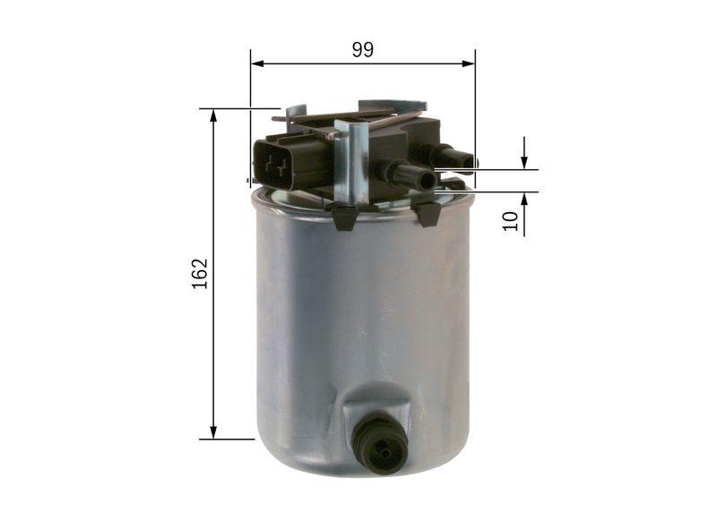 Filtre à carburant BOSCH F026402201
