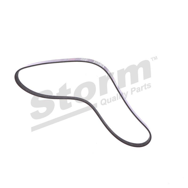Courroie trapézoïdale à nervures STORM QUALITY PARTS STO6PK1019