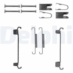 Kit d'accessoires, mâchoires de frein de stationnement DELPHI LY1350