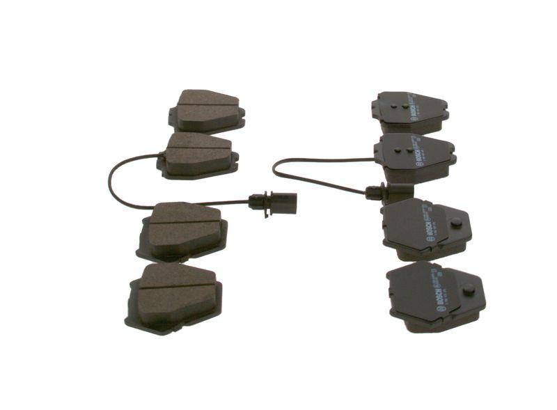 Kit de plaquettes de frein, frein à disque BOSCH 0986424690