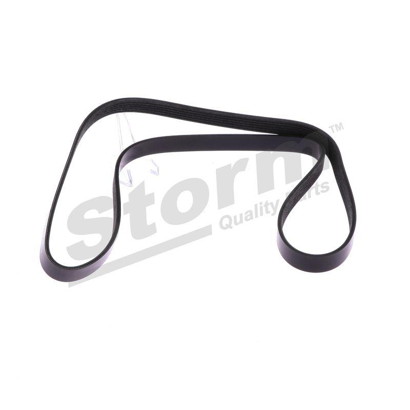 Courroie trapézoïdale à nervures STORM QUALITY PARTS STO6PK1438