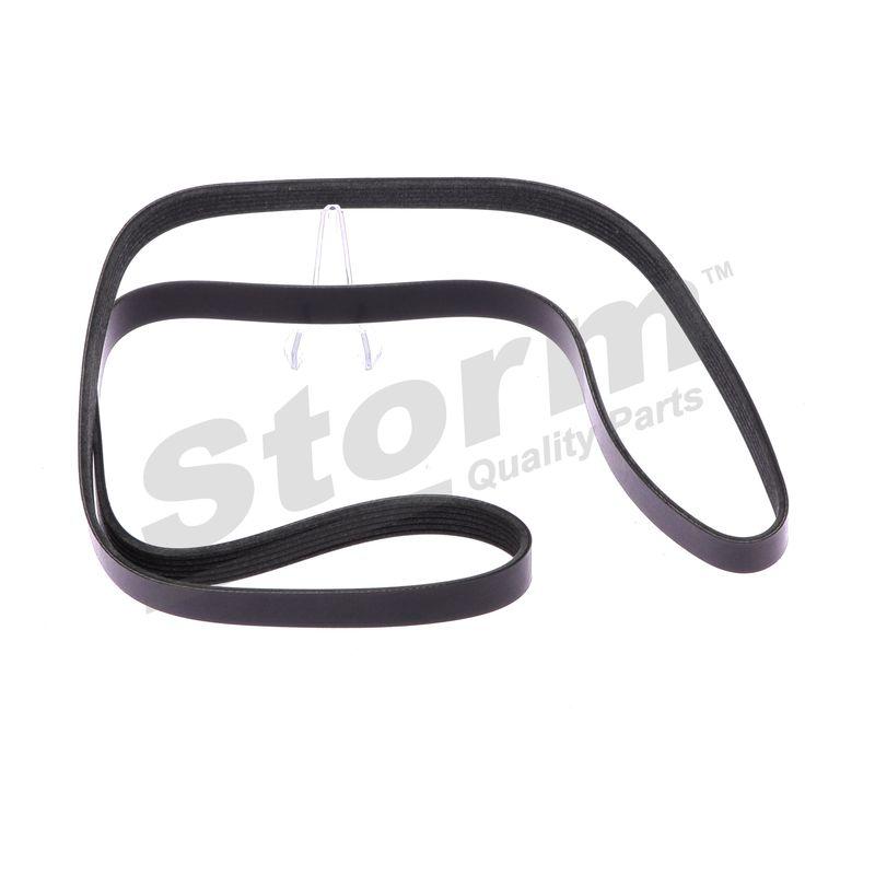 Courroie trapézoïdale à nervures STORM QUALITY PARTS STO6PK1735