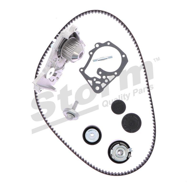 Pompe à eau + kit de courroie crantée STORM QUALITY PARTS 5550576KP