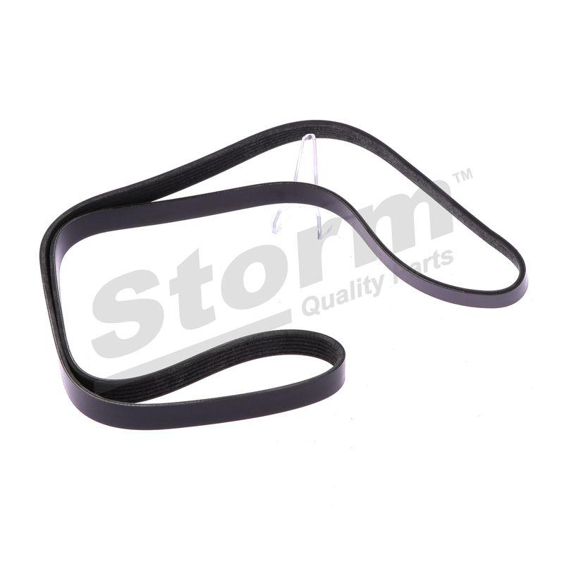 Courroie trapézoïdale à nervures STORM QUALITY PARTS STO6PK1708