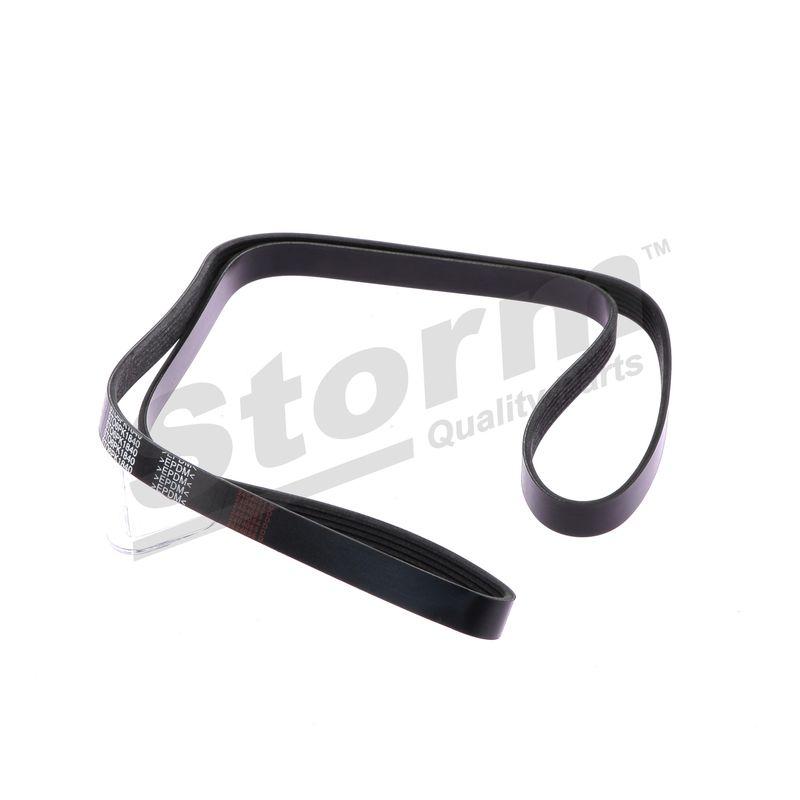 Courroie trapézoïdale à nervures STORM QUALITY PARTS STO6PK1840