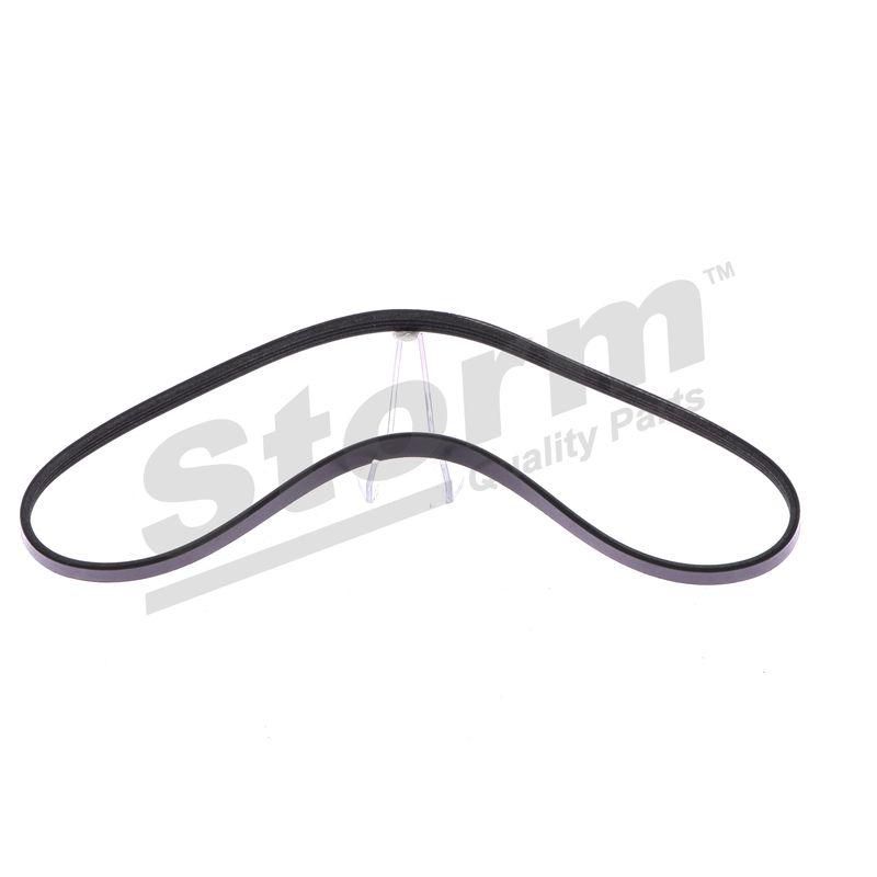 Courroie trapézoïdale à nervures STORM QUALITY PARTS STO4PK0855