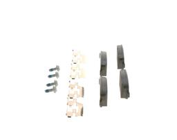 Kit de plaquettes de frein, frein à disque BOSCH 0986494126