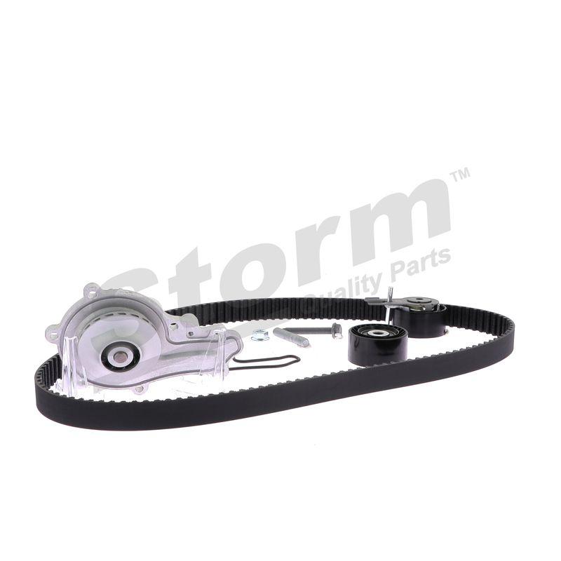 Pompe à eau + kit de courroie crantée STORM QUALITY PARTS 904487KP