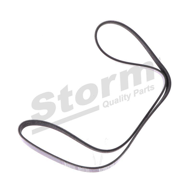 Courroie trapézoïdale à nervures STORM QUALITY PARTS STO6PK1200