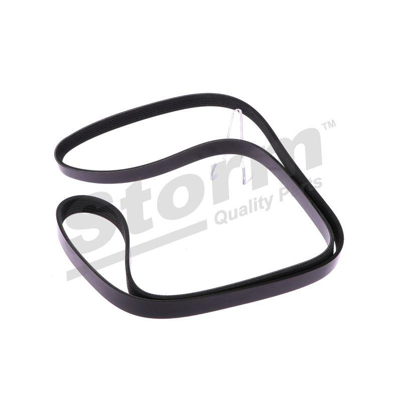 Courroie trapézoïdale à nervures STORM QUALITY PARTS STO6PK1750
