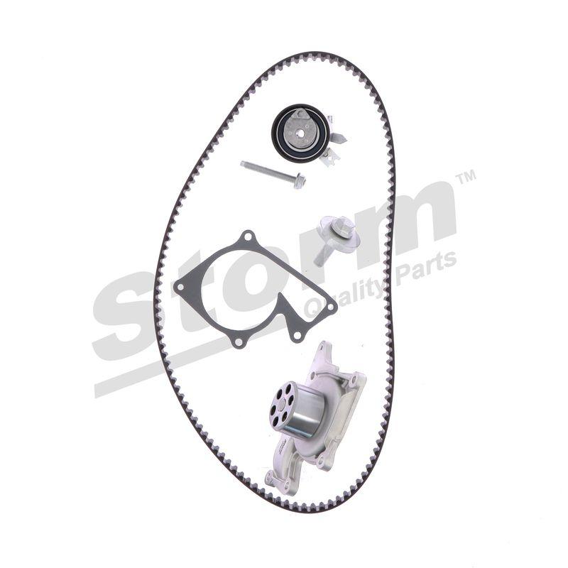 Pompe à eau + kit de courroie crantée STORM QUALITY PARTS 5550580KP