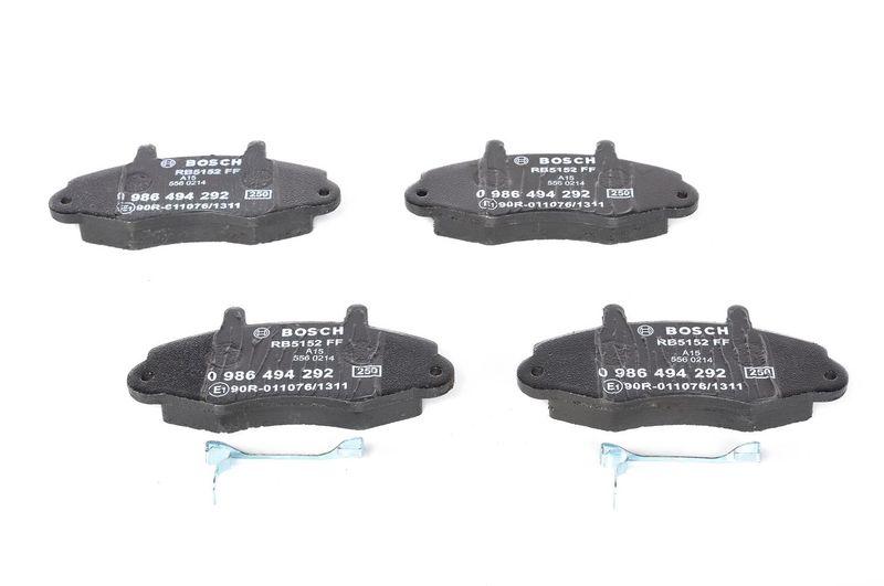Kit de plaquettes de frein, frein à disque BOSCH 0 986 494 292