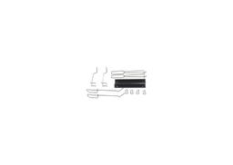 Kit d'accessoires, plaquette de frein à disque BOSCH 1987474195