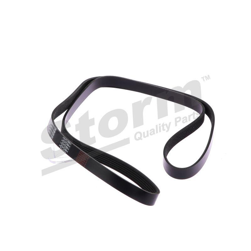 Courroie trapézoïdale à nervures STORM QUALITY PARTS STO6PK1750