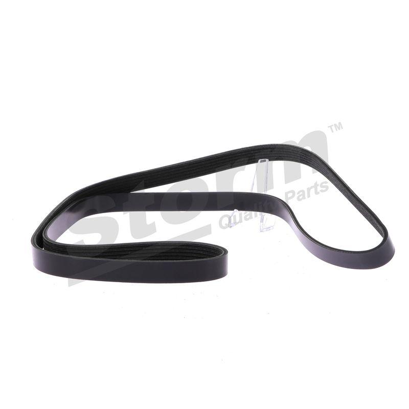 Courroie trapézoïdale à nervures STORM QUALITY PARTS STO6PK1638
