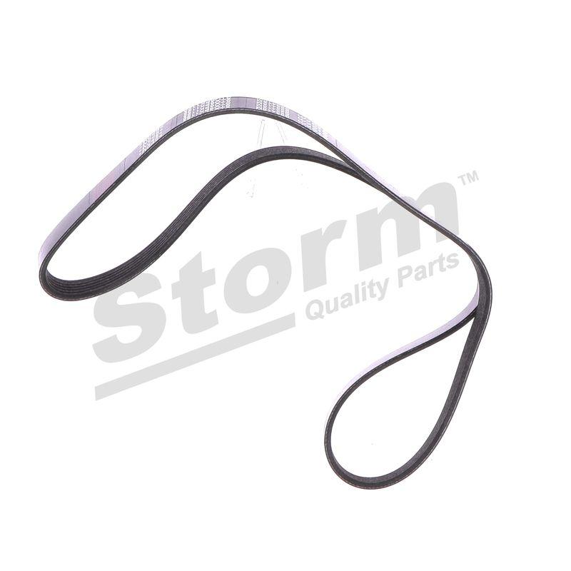 Courroie trapézoïdale à nervures STORM QUALITY PARTS STO6PK1125