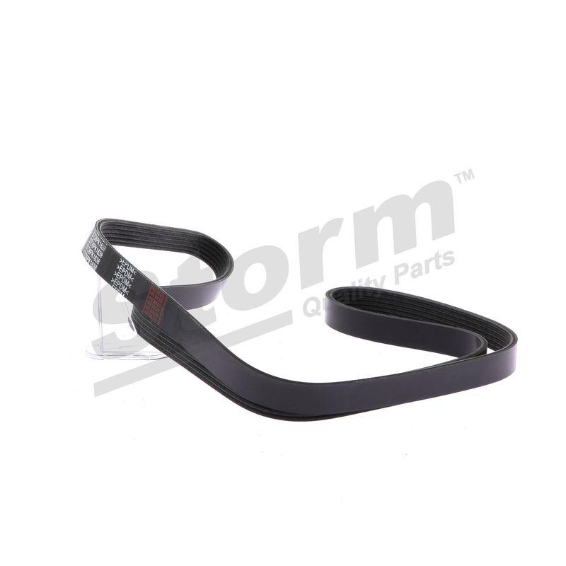 Courroie trapézoïdale à nervures STORM QUALITY PARTS STO6PK1638
